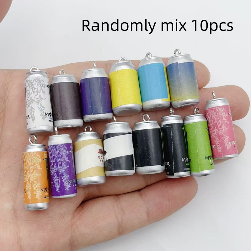 Resin Craft Projects - 10 Piezas Mini Abalorios de Resina