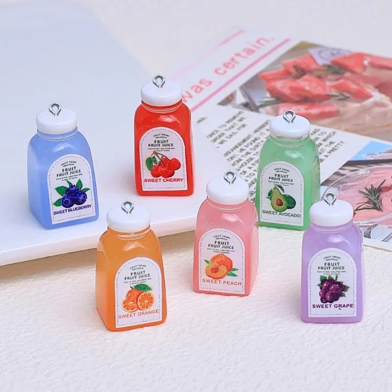 Resin Craft Material - 10 Piezas de Colgantes de Resina