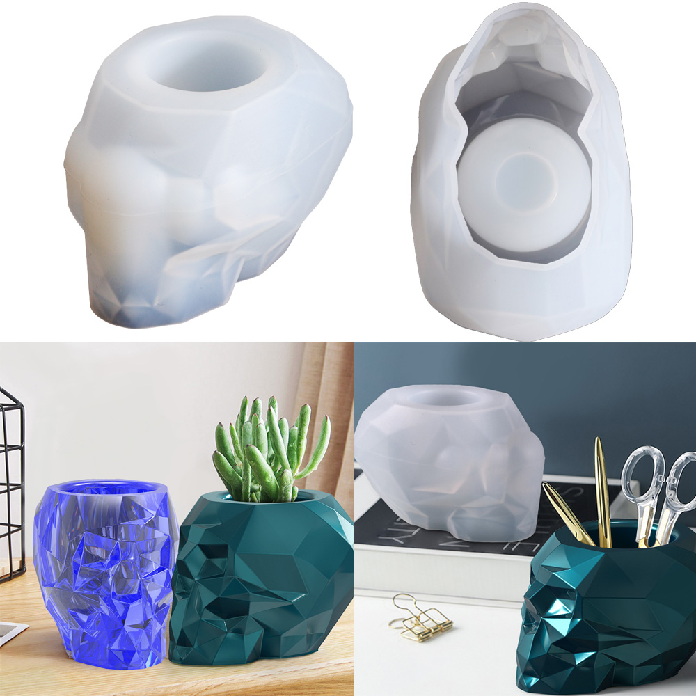 Resin Craft Ideas - Molde con forma de calavera para