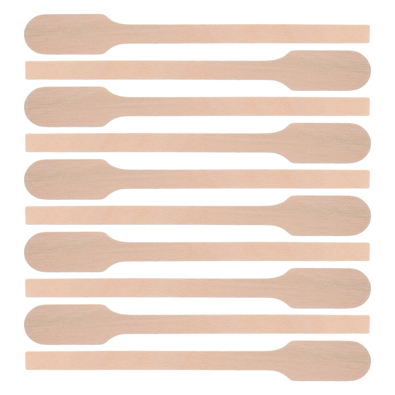 Resin Craft Material - 200 Palitos de Madera para Mezclar