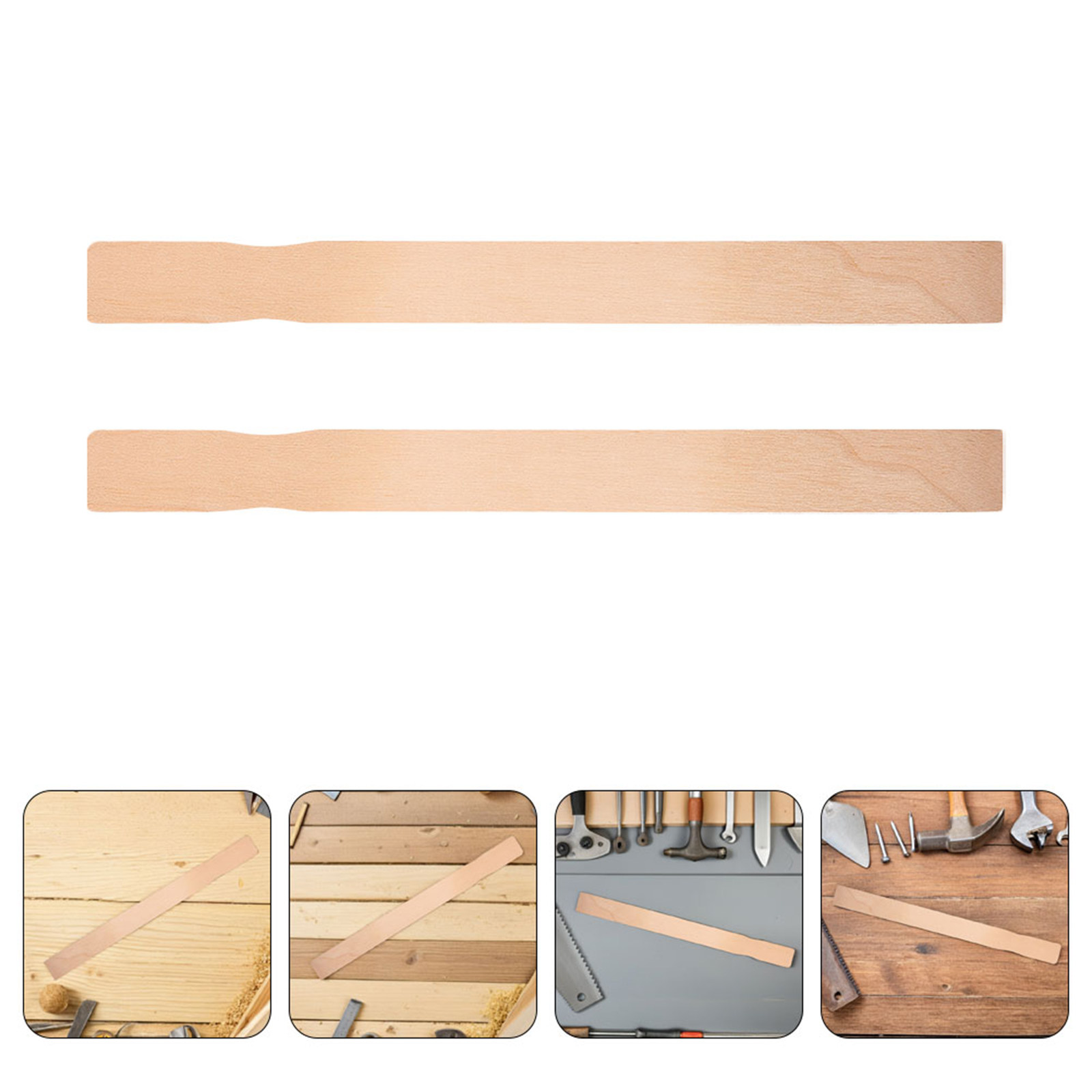 Resin Craft Material - 15 Varillas de Madera de Alta