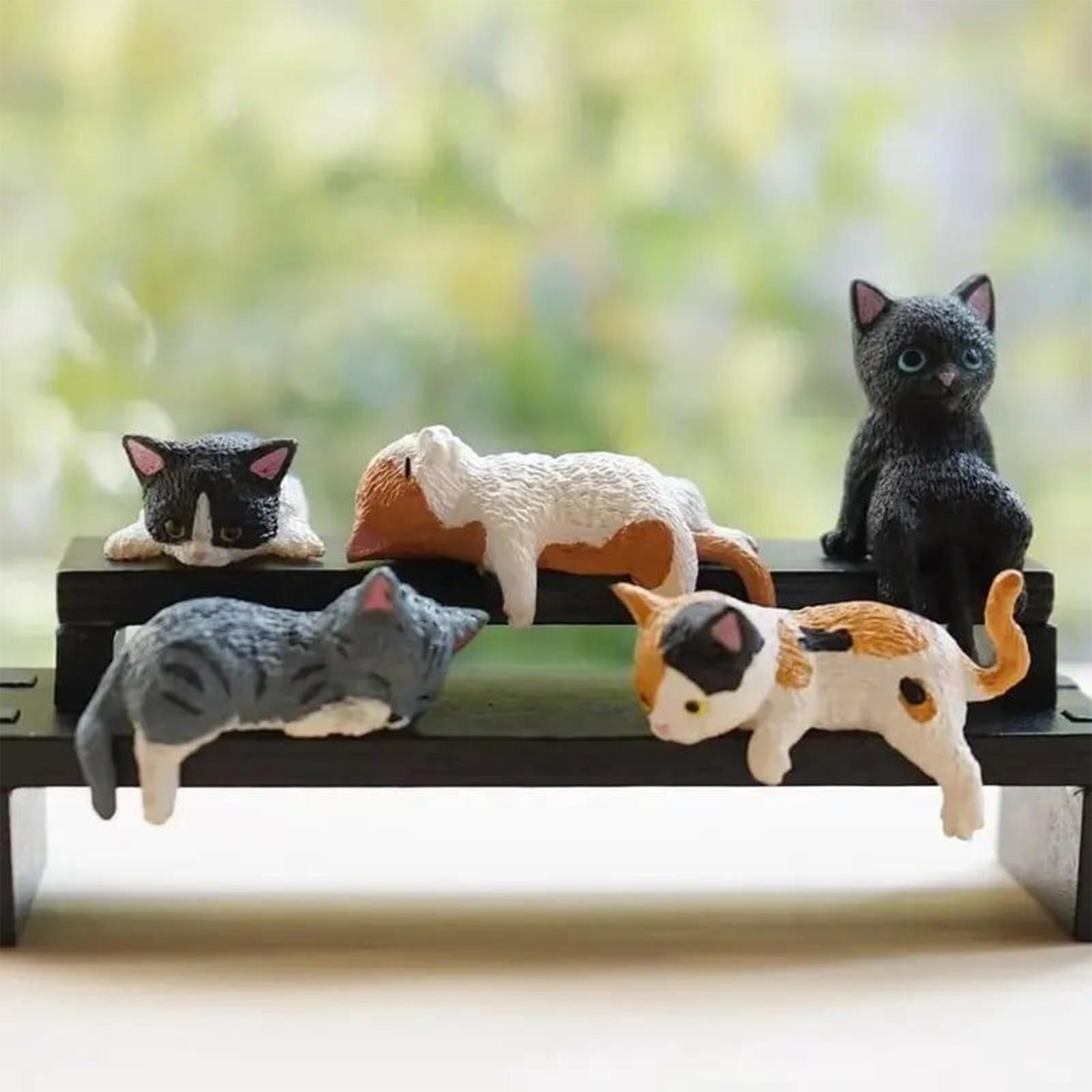 Resin Craft Ideas - Figura de Gato de Resina, Adorno