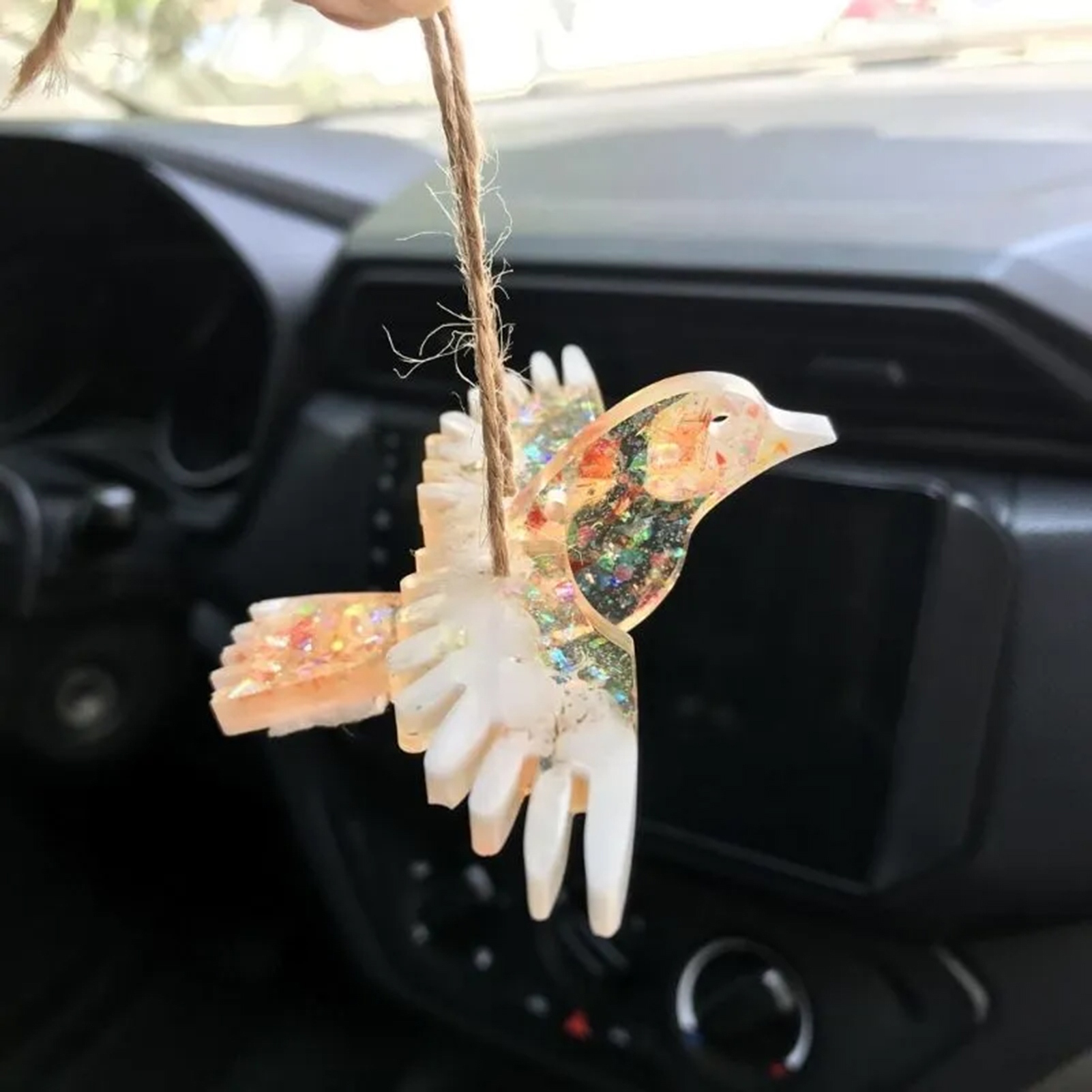 Molde de silicona de colibrí p - Resin Craft Ideas reseña y precio