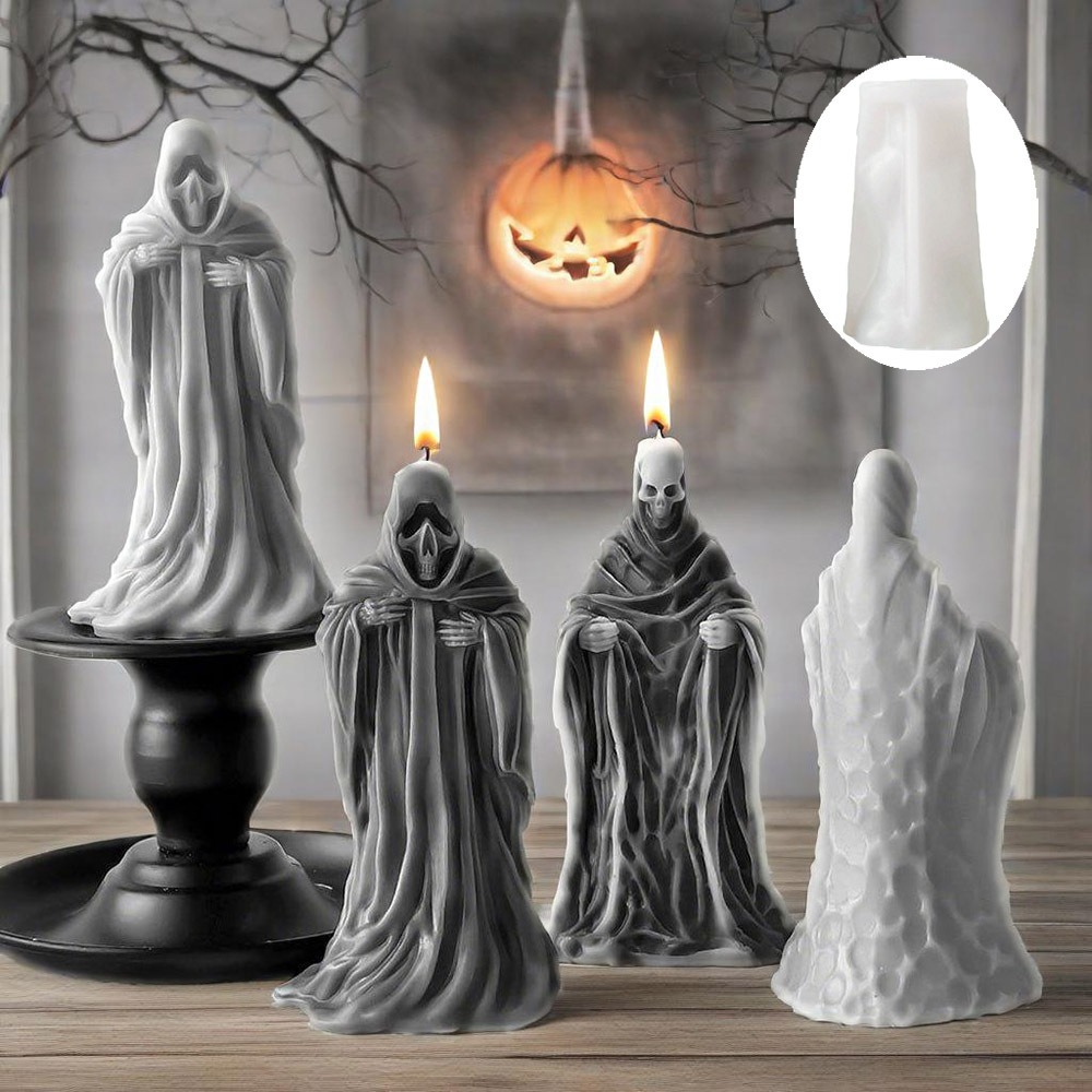 Vela aromática de esqueleto 3D - Resin Craft Ideas reseña y precio