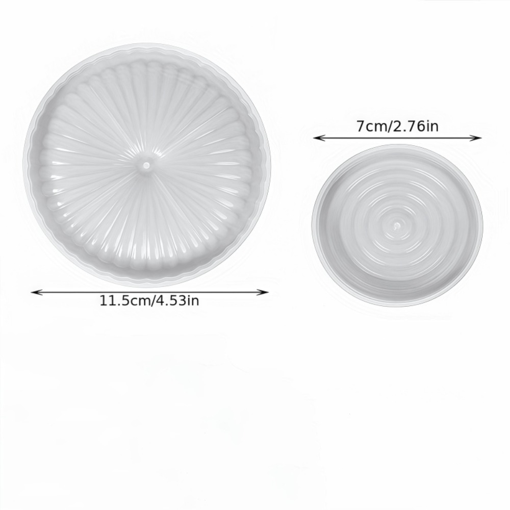2 moldes de silicona redondos  - Coaster Mold Round reseña y precio