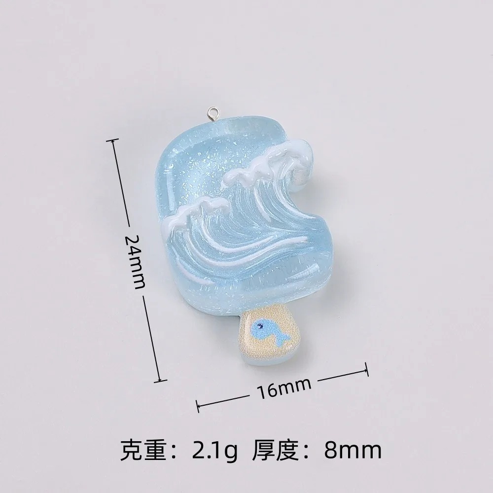 10 piezas de dijes de resina K - Resin Craft Material reseña y precio