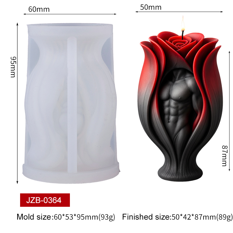 Molde de silicona 3D de torso  - Resin Craft Ideas reseña y precio