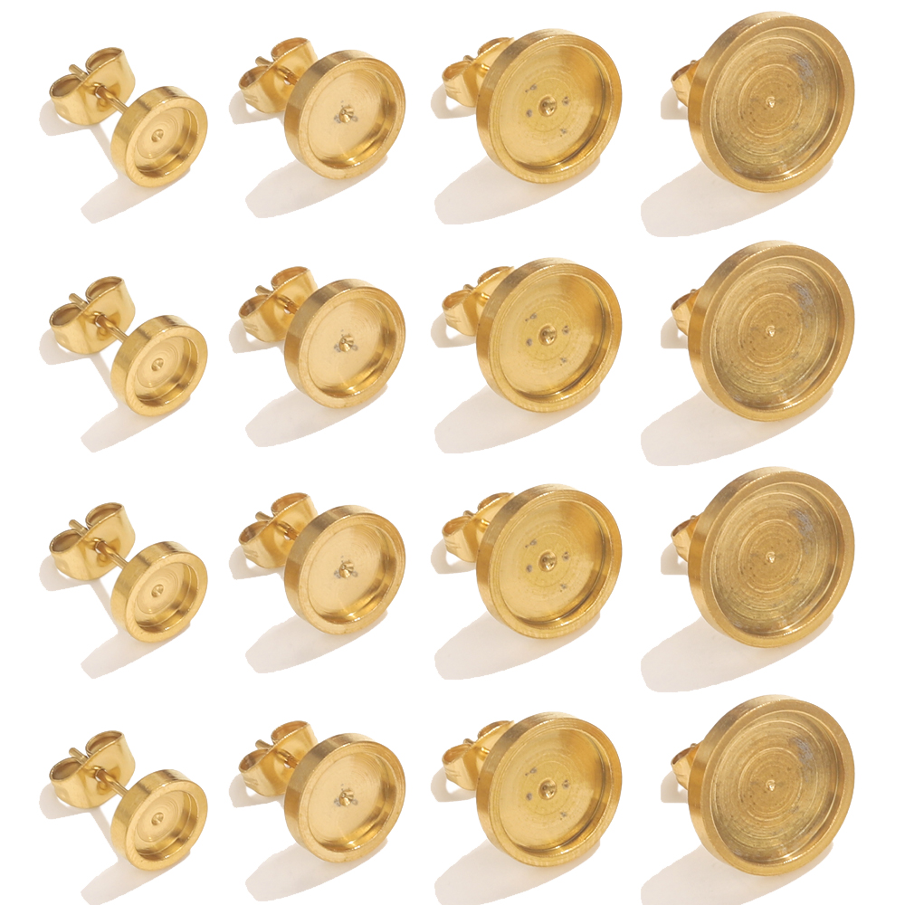 10 Uds. De pendientes dorados  - Resin Craft Projects reseña y precio